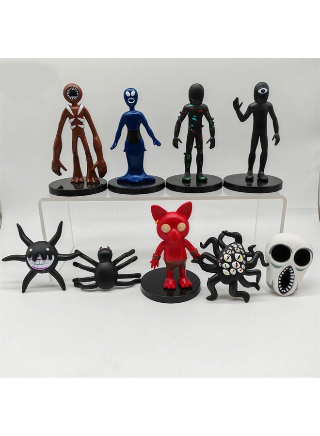 عام 9 يلقي مخلوقات خارقة للطبيعة السجن من باب دمية البوابة رعب العنكبوت متعدد العيون أطوار وجه بطرف عين - Image 2