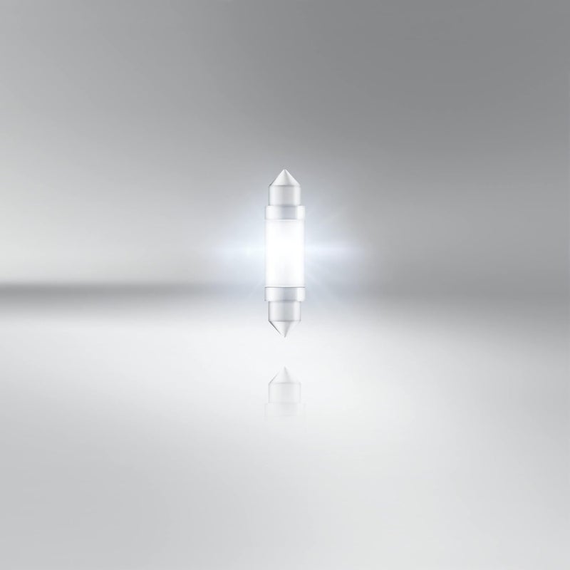 أوسرام OsRAM Ledriving® Sl, ≜ C5W (41 مم), أبيض 6000K, مصباح إشارة LED, للطرق الوعرة فقط, غير معتمد من ECE, عبوة نفطة واحدة (مصباح واحد) (عبوة من 2) - Image 2