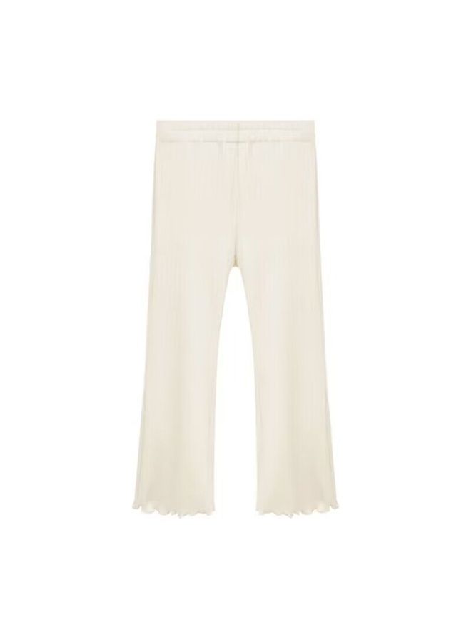 Customized Kidsren's Bell Bottoms Summer Ice Silk Thin Casual Pants For Baby Girls Oem Production And