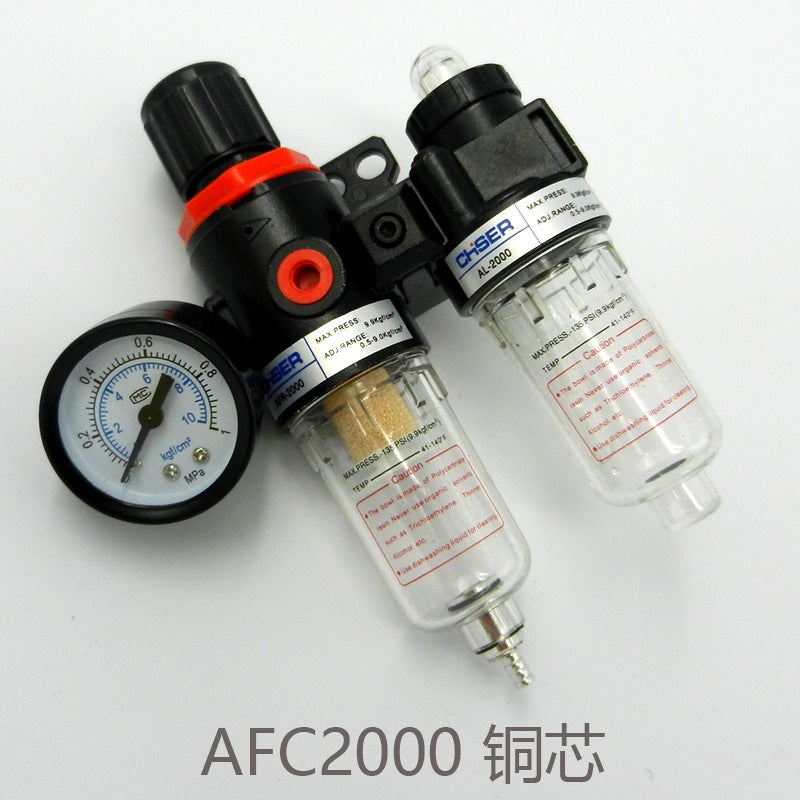 Air Source Processor Air Filter Pressure Regulating Valve Afc2000 Afr20 Ar2000Ac2000 Oil-Water Separator - Image 1
