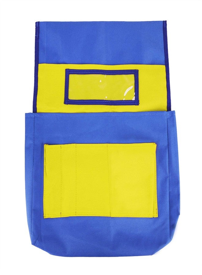RUIXIB Chairback Buddy Pocket Chart with Name Tag Slot Desk Chair Seat Back Organizer kids School Supply Chair Back Storage Pockets Seatback Stuff Caddy Organizer for School Home Classroom Preschool Daycare - Image 5