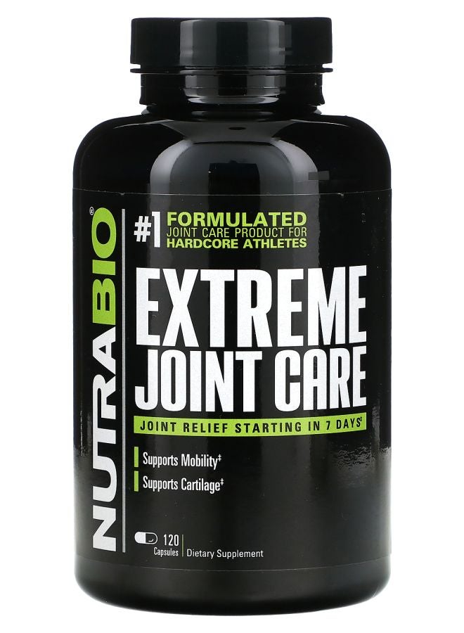 NutraBio Extreme Joint Care 120 Capsules