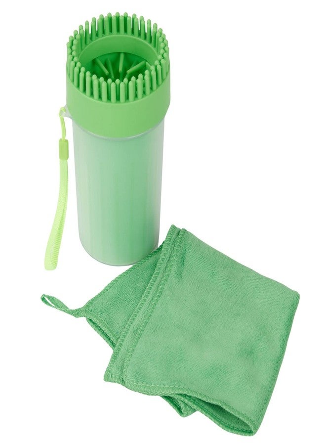 GROOMER ESSENTIALS 2-in-1 Pet Paw Cleaner - Large - Great for Large Dogs Like Toy Breeds, Daschunds, Jack Russels, Beagles, and Collies - Portable for Trips to The Park - Image 4
