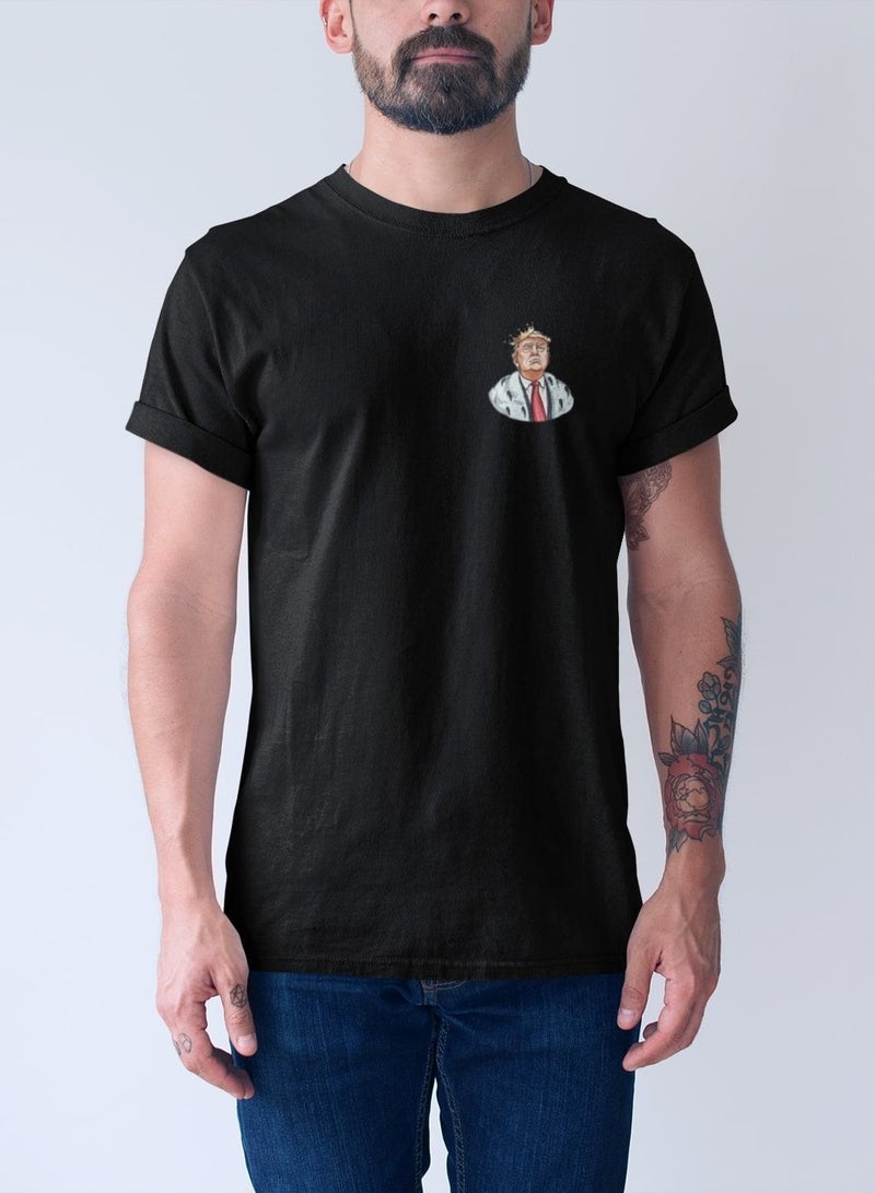 MERCH USA King Donald Trump Printed T-Shirt - Image 1