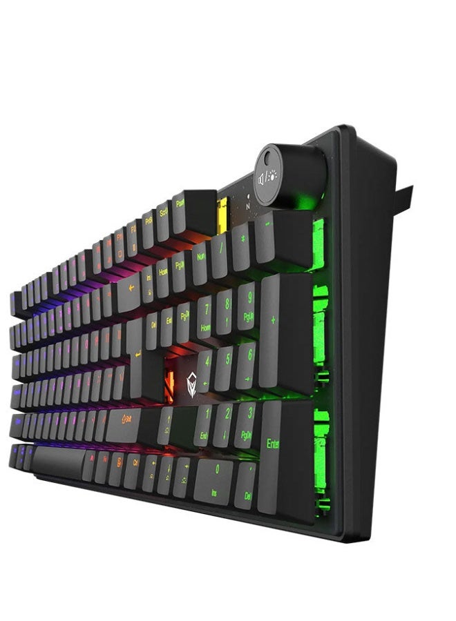 ميشين لوحة مفاتيح الألعاب ميتيون MT-MK009RD - أسود - Image 3