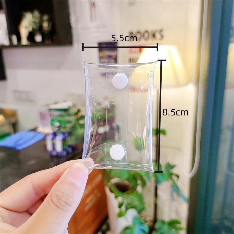 70 Silk Walking Bag Pvc Blind Box Cartoon Doll Bag Change Transparent Key Bag Earphone Small Jewelry Storage Bag Buckle - Image 1