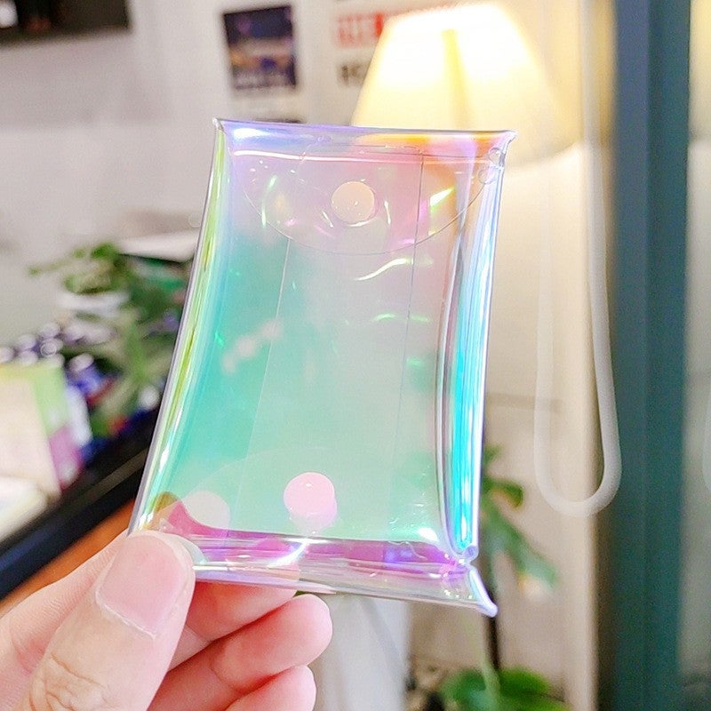 70 Silk Walking Bag Pvc Blind Box Cartoon Doll Bag Change Transparent Key Bag Earphone Small Jewelry Storage Bag Buckle - Image 5