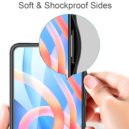 Kapa Hawkeye Clear Back Cover for OnePlus Nord CE 3 LITE | Camera Lens Protector Shockproof Slim Clear Case Cover (Black Sides) - Image 5