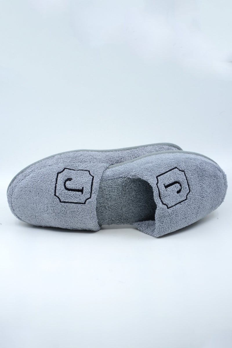 Esdense Unisex J Letter Embroidered Towel Bathroom Slippers Home Hotel Slippers Non-Slip Thick Sole Daily Slippers - Image 2