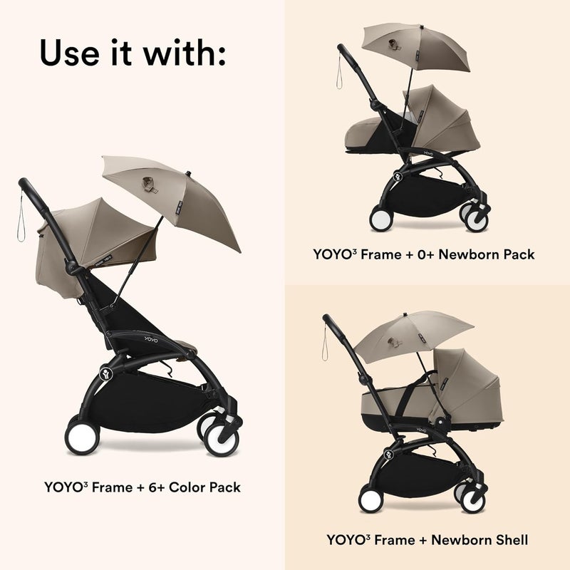 Stokke YOYO Parasol - Baby Stroller Umbrella with UPF 50+ Protection, Enhanced Opacity - Image 4