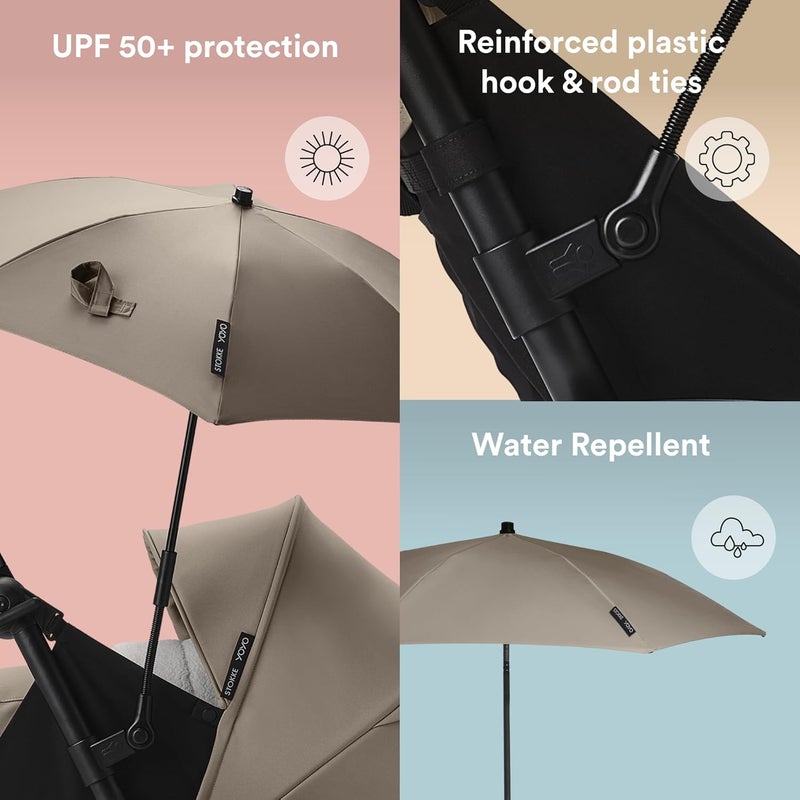 Stokke YOYO Parasol - Baby Stroller Umbrella with UPF 50+ Protection, Enhanced Opacity - Image 3