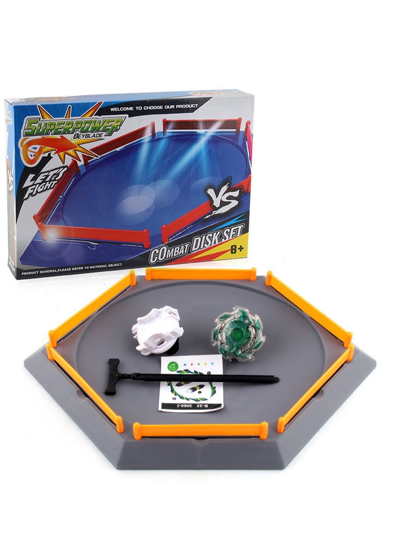 null - Bursting Beyblade Peripheral Accessories Battle Disc Rotation Battle DIY Competition Disc Toy (XD168-16 Gray Box Delivery of ruler transmitter) - Image 1
