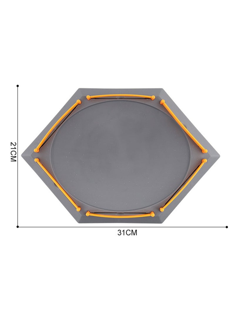 null - Bursting Beyblade Peripheral Accessories Battle Disc Rotation Battle DIY Competition Disc Toy (XD168-16 Gray Box Delivery of ruler transmitter) - Image 1