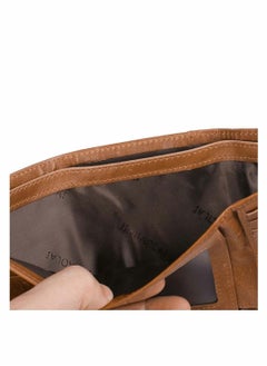 Excefore Splicing Leather Men's Wallet Black  - Image 4