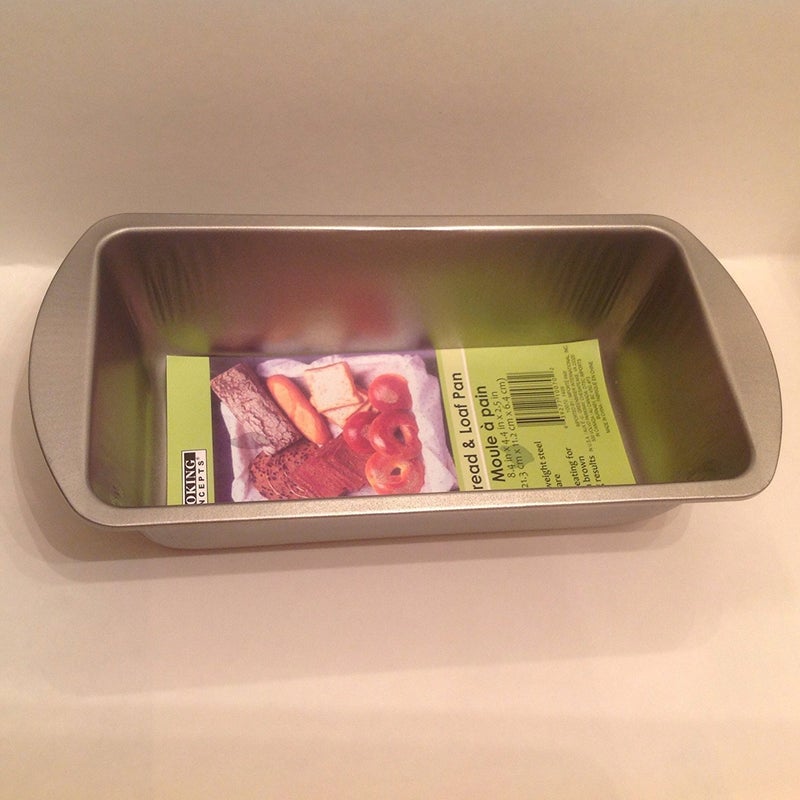 1 X Bread and Loaf Pan  Fits in Toaster Oven Cooking Concepts