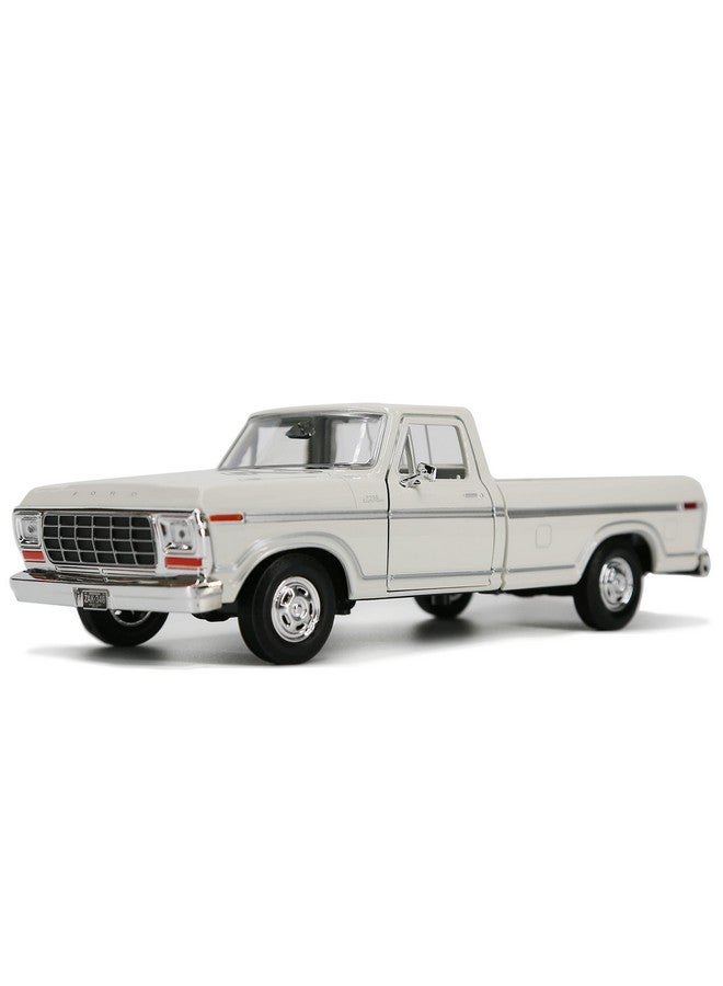 MOTORMAX 1979 Ford F150 Pickup Classic F150 Pick Up Truck 124 Diecast Collectible Model Car White 79346 All Star Toys Exclusive - Image 3
