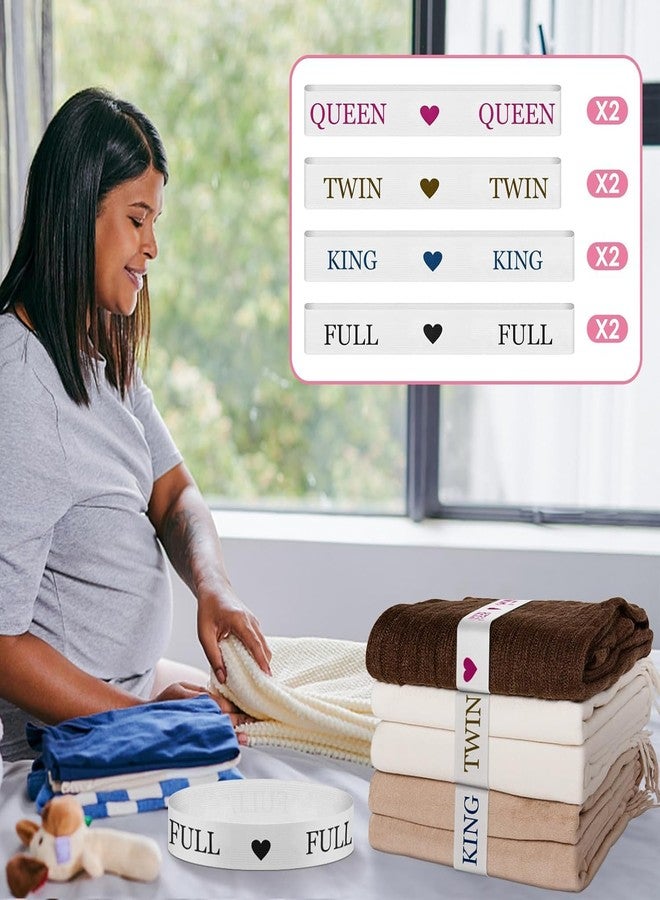 ERKOON 8pcs Bed Sheet Organizer Bands (2) - Image 5