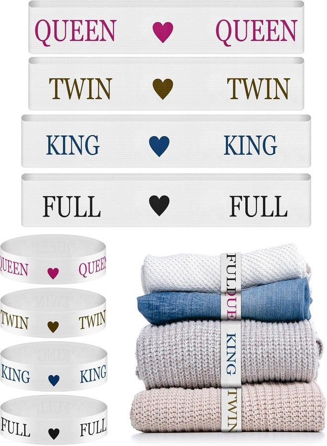 ERKOON 8pcs Bed Sheet Organizer Bands (2) - Image 1