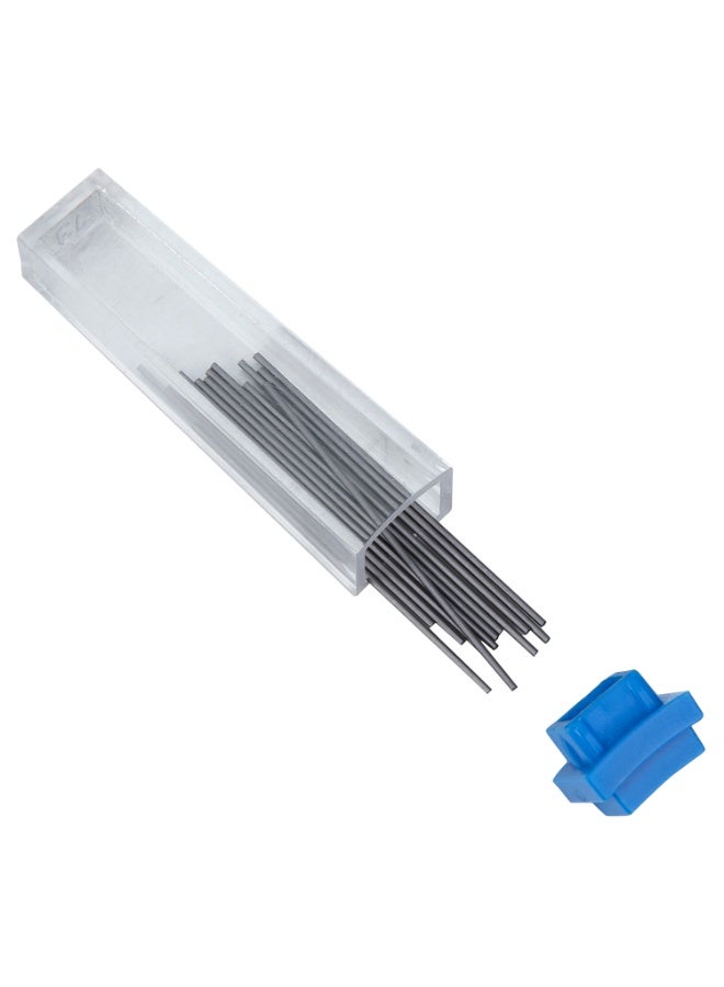 ديلي مجموعة رسم EG30304، 7 قطع - مع رؤوس أقلام رصاص، أزرق/وردي، ABS متين، بوصلة مريحة، صندوق PS قابل للتعليق، تصميم أنيق ثنائي اللون - Image 3