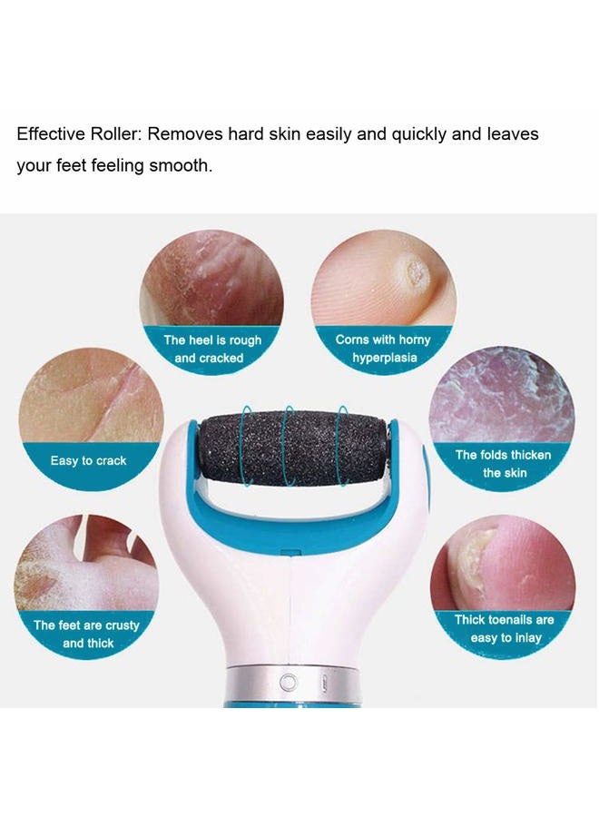 GOMINYUF 5 Pack Black Extra Coarse Replacement Refill Roller Compatible with Amope Pedi Refills Electronic Foot File - Image 5