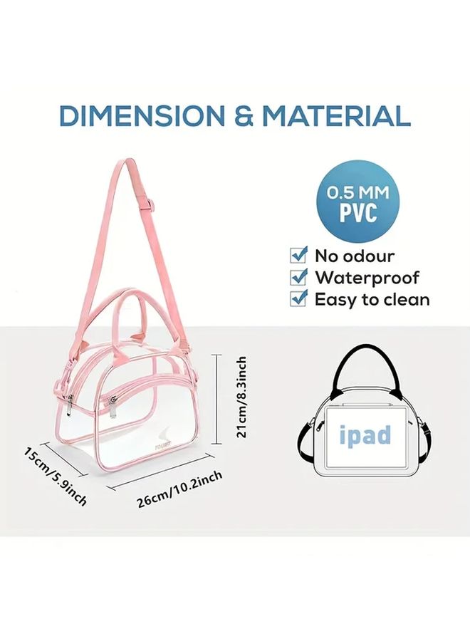 T08 Toiletry Bag Black PVC Travel Cosmetic Case Large Capacity Portable Organizer With Multiple Compartments For Men And Women - Image 4