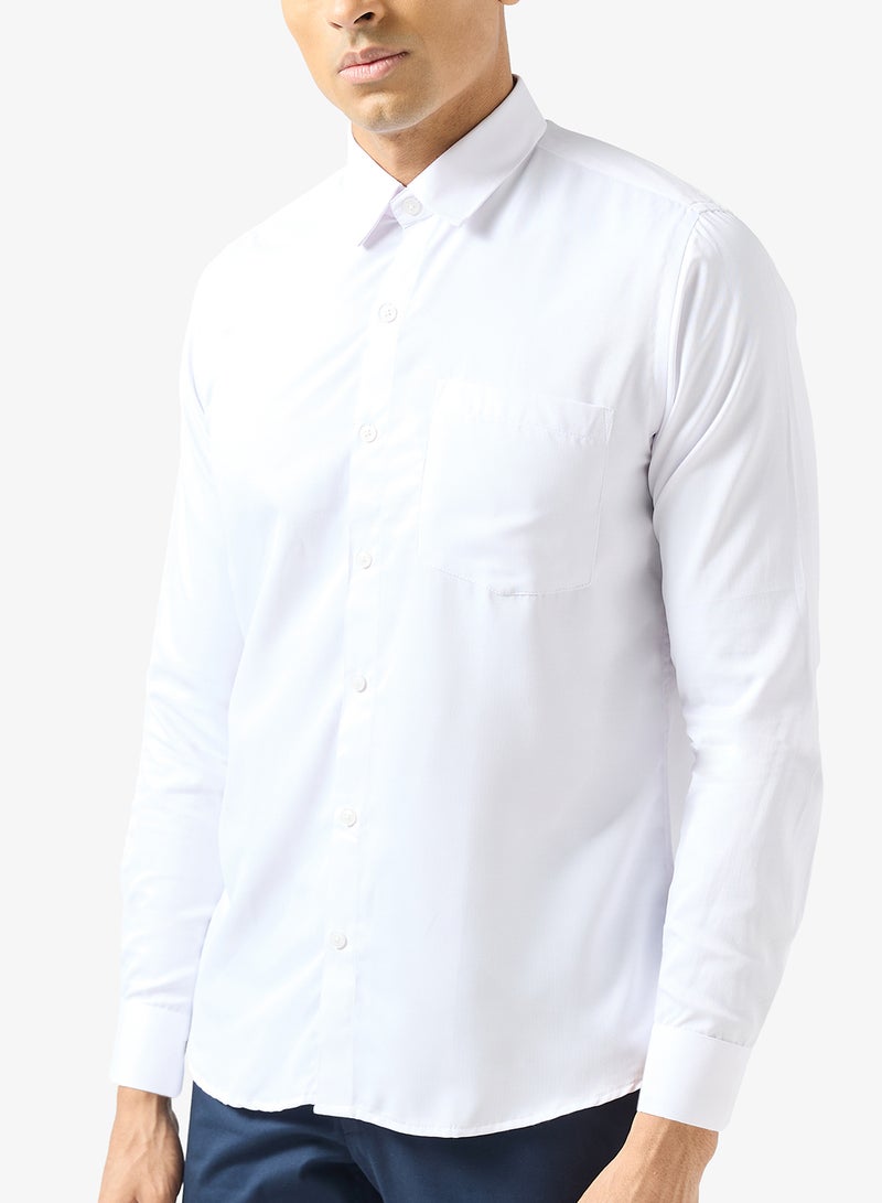 Robert Wood Shirts Oxford Self Wave Weave - Image 3