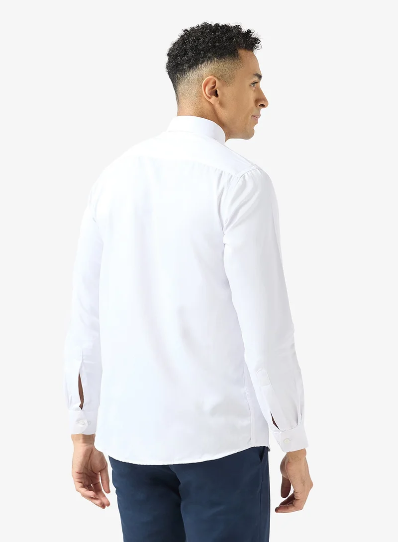 روبرت وود قمصان أكسفورد بنسيج موجي ذاتي