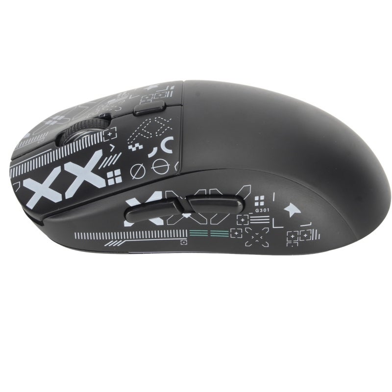 Wireless Mouse: White Type C Charging 5 Level DPI - Quick Response RGB Light Mouse for Home Office Outdoor Laptop & Computer Use - Image 4