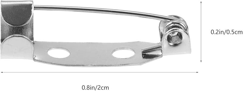 50 قطعة دبابيس معدنية آمنة للحرف اليدوية من اللباد لمشاريع البروشات المصنوعة يدوياً والخياطة - Image 3