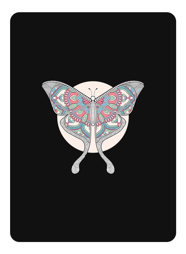 Theodor Protective Flip Case For Samsung Galaxy Tab S9 Plus With Trifold Stand Auto Wake Sleep Shockproof Cover Buterfly - Image 1