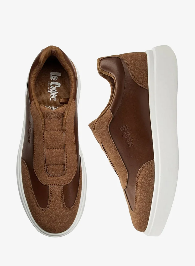 Lee Cooper Men's Panelled Slip-On Loafers