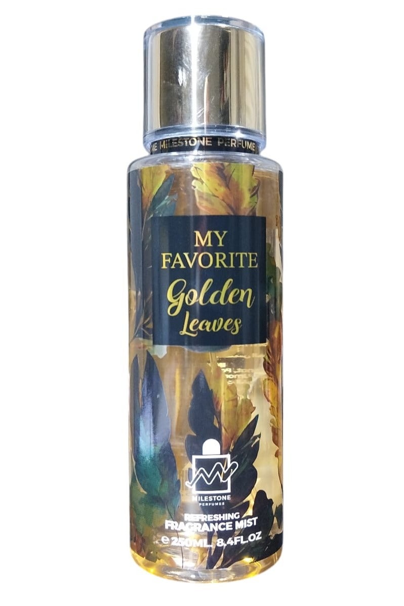 ماي فافورت جولدن ليفيز رذاذ عطري منعش نسائي - 250 مللي