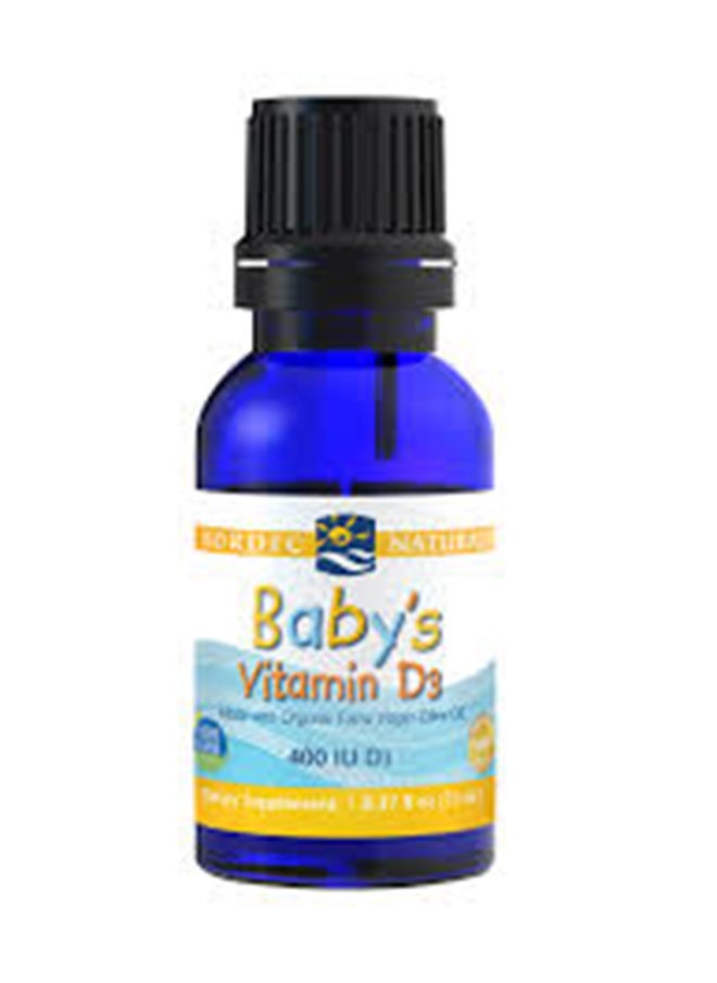 NORDIC NATURALS Babys Vitamin D3 Drops- 0.37Oz 
