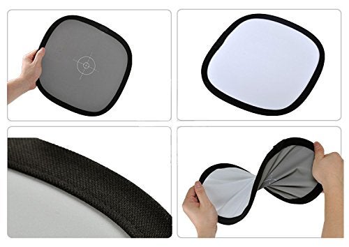 Vidpro WB-12 White Balance Disc Dual Sided 18% Grey Front & Reflector 12 Inch - Image 2