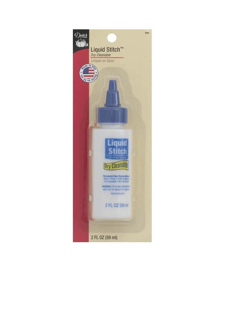 Dritz - Liquid Stitch Dry Cleanable 2oz - Image 1