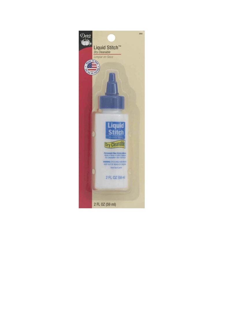 Dritz - Liquid Stitch Dry Cleanable 2oz - Image 1