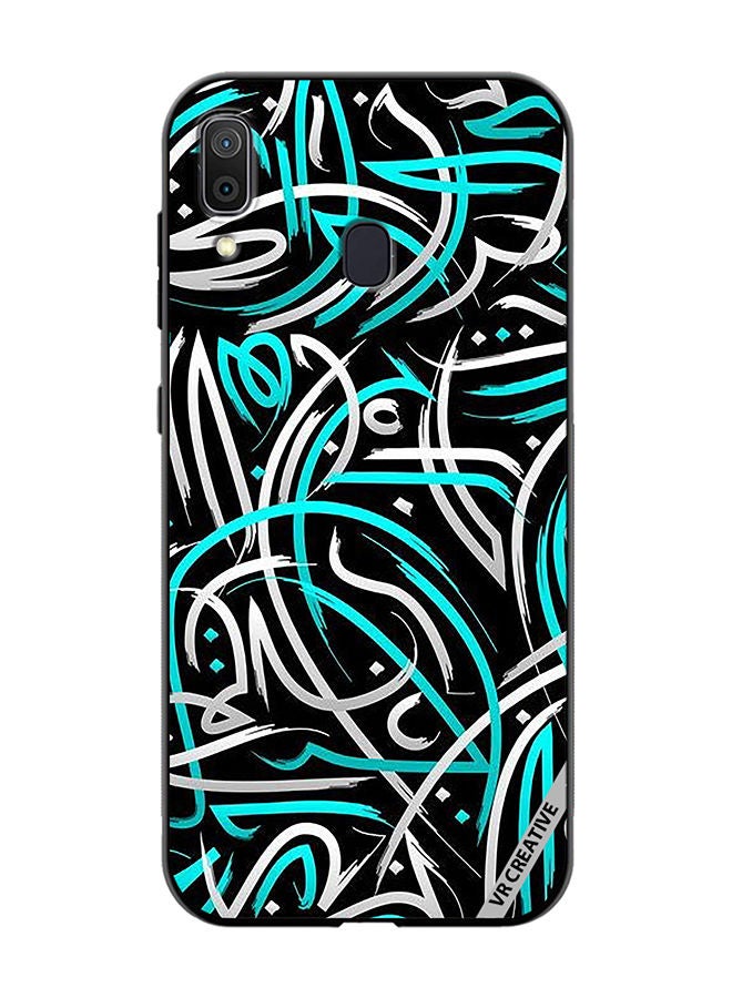 VR CREATIVE Protective Case Cover For Samsung Galaxy A30 Layers Design Multicolour - Image 1
