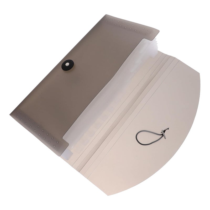 Portable Accordion File Folder Expandable Pockets Organizer for Documents Bills Receipts - Image 2