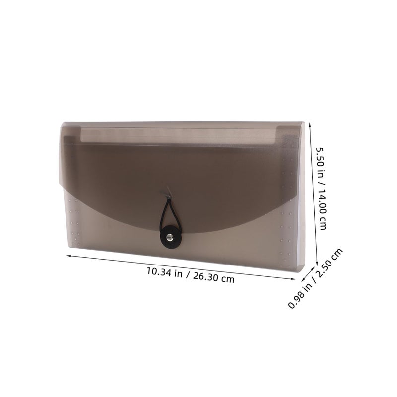 Portable Accordion File Folder Expandable Pockets Organizer for Documents Bills Receipts - Image 3