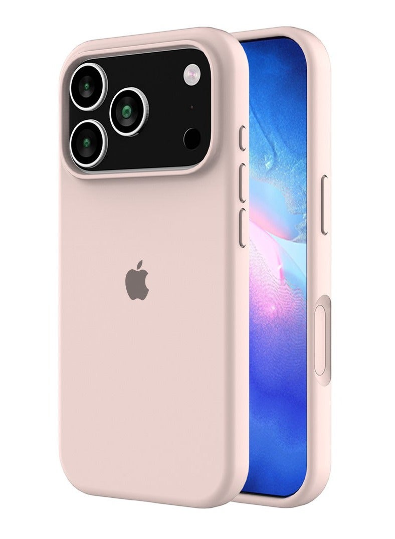 جراب iPhone 17 Pro Max من السيليكون السائل الناعم الملمس، جراب iPhone 17 Pro Max لحماية الجسم بالكامل، مضاد للخدش، مقاوم للصدمات، لهاتف iPhone 17 Pro Max مقاس 6.9 بوصة - Image 1