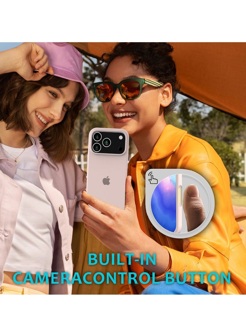 جراب iPhone 17 Pro Max من السيليكون السائل الناعم الملمس، جراب iPhone 17 Pro Max لحماية الجسم بالكامل، مضاد للخدش، مقاوم للصدمات، لهاتف iPhone 17 Pro Max مقاس 6.9 بوصة - Image 4