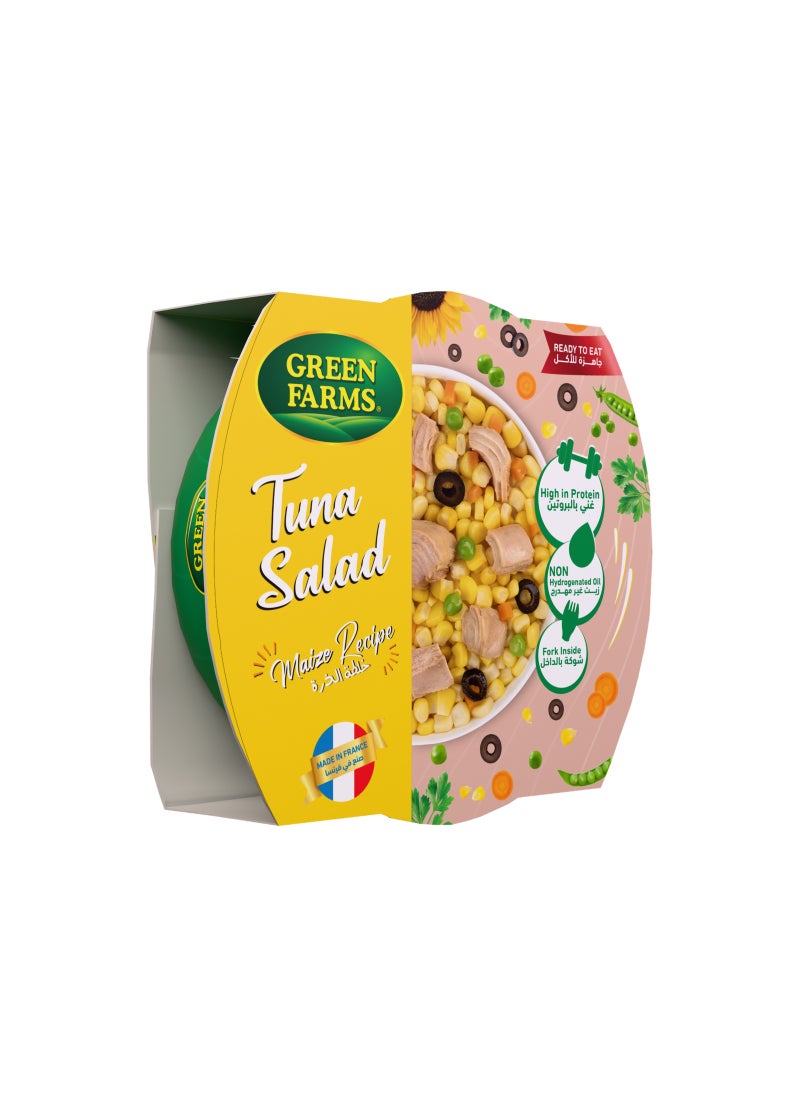 Green Farms Tuna Salad Maize Recipe 160g - Image 1