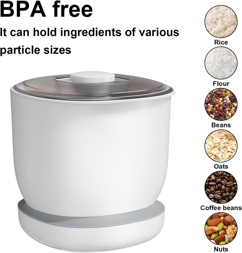 Spreezy Rice Containers (12lbs Rice / 8lbs Flour) Using Convenient For The Kitchen pantry Large Food Storage Containers With Lids Airtight - Image 5