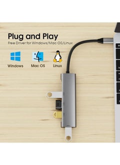 Cordova Multi USB Port Hub Splitter OTG USB C Data Hubs 4 in 1 USB Hub  - Image 4