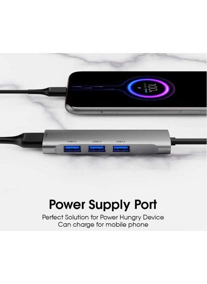 Multi USB Port Hub Splitter OTG USB C Data Hubs 4 in 1 USB Hub