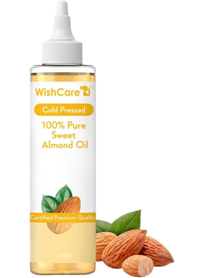 زيت اللوز الحلو بادام روجان المعصور على البارد بنسبة 100% لشعر صحي وبشرة متوهجة - Image 1
