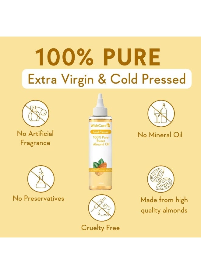 زيت اللوز الحلو بادام روجان المعصور على البارد بنسبة 100% لشعر صحي وبشرة متوهجة - Image 3
