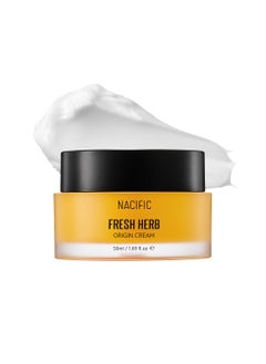 NACIFIC NACIFIC Fresh Herb Origin Facial Cream 1.69fl.oz 50ml Vitamin B, Vitamin Radiance Skin's moisture barrier Hydrating day and night Korean skincare for All skin types 