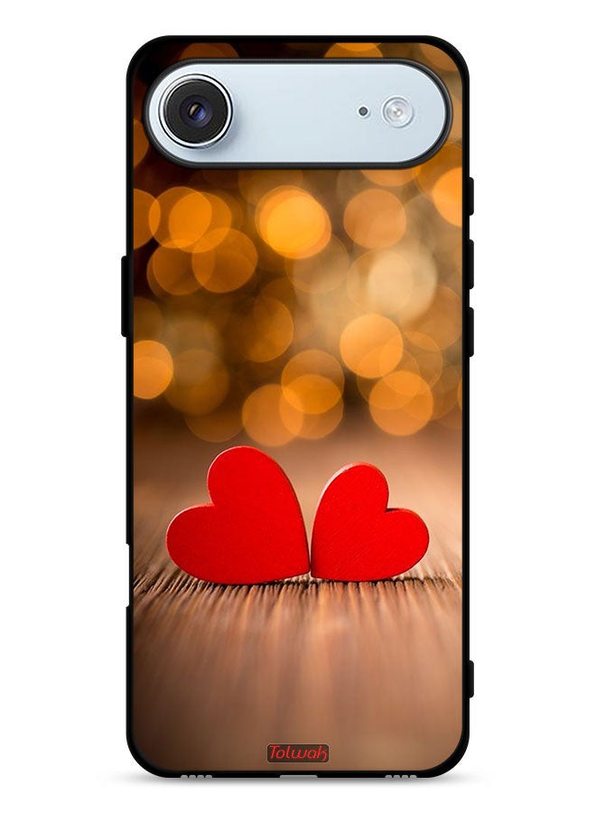 Tolwak Apple iPhone Air Protective Case Cover Two Beautiful Hearts - Image 1