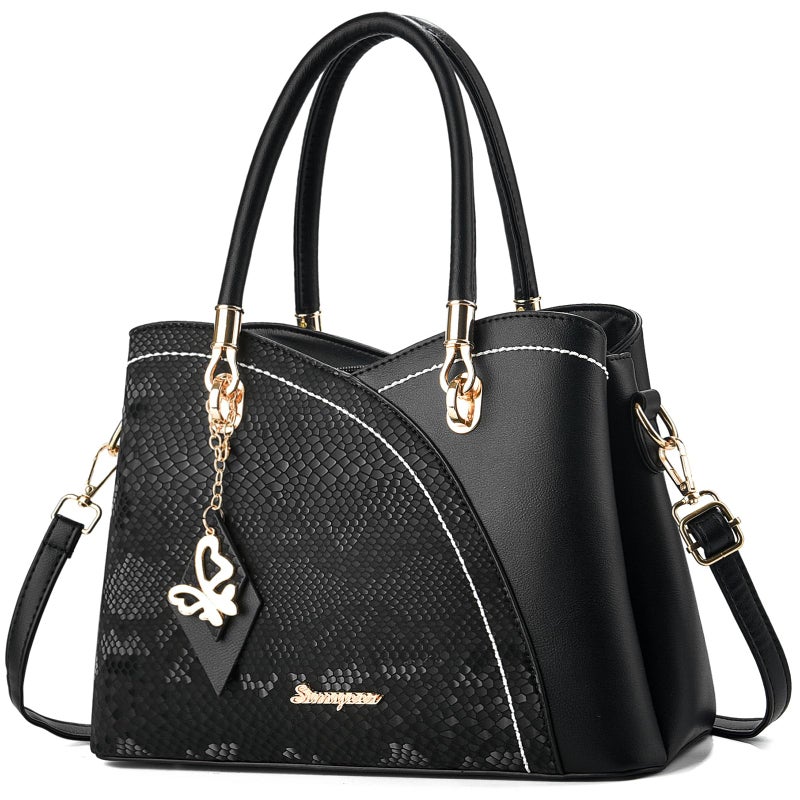 SiMYEER Satchel Purses and Handbags for Women Leather Crossbody Bags Shoulder Tote Bags - Image 1